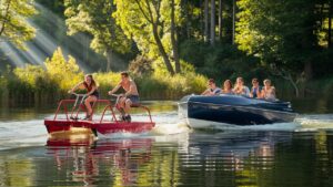 Read more about the article Pedal Boat Vs Paddle Boat: Which Floats Your Fun?
