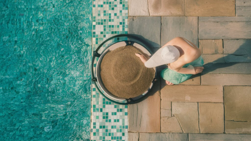 Pool Filter Sand Work