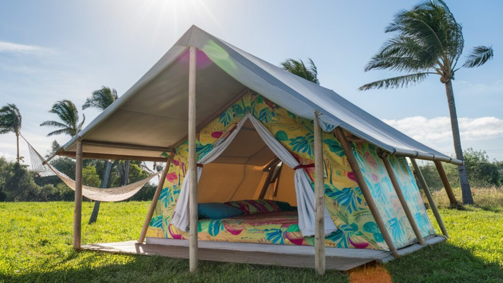 Tent Cool in Summer