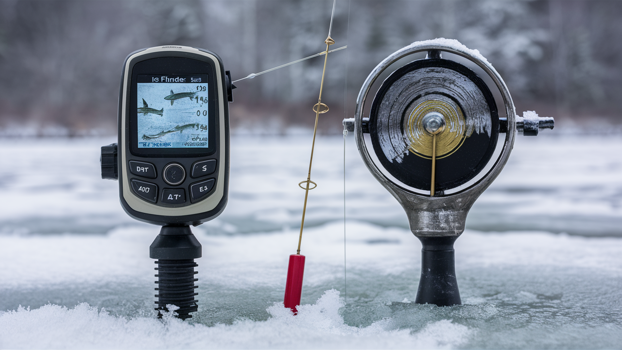 Read more about the article Ice Fishing Fish Finder Vs Flasher: Ultimate Guide