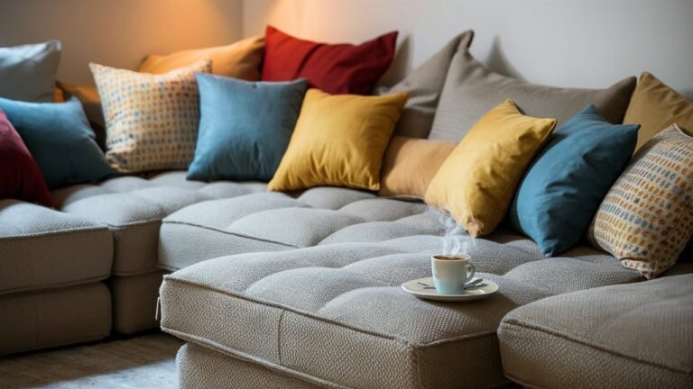How To Style A Sectional Sofa With Pillows: Expert Tips | How?Guide - Industrial Chic Pillows For Sectional Sofa