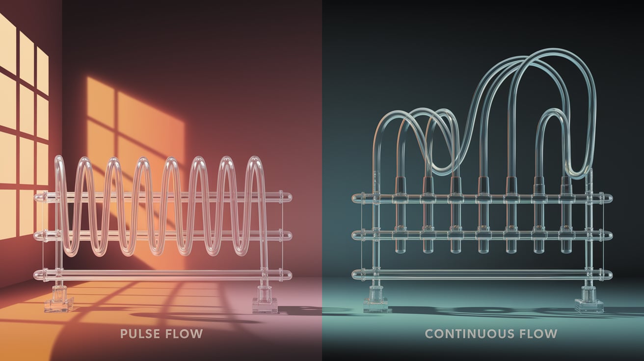 Read more about the article The Difference Between Pulse Flow And Continuous Flow: Explained