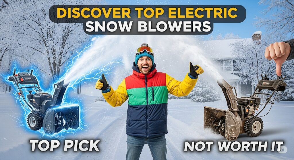 Top Electric Snow Blowers