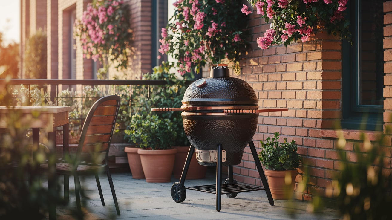 Read more about the article Small Charcoal Grill Ideas for Apartment Patios: Creative & Compact Solutions