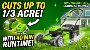 Greenworks 40V 16 inch Cordless Lawn Mower Review